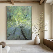 Load image into Gallery viewer, Misty Forest in Green – Abstract Landscape with Soft Textures DTP247