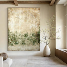 Load image into Gallery viewer, “Aged Textured Landscape” - Rustic Abstract Art on Canvas DKH1483