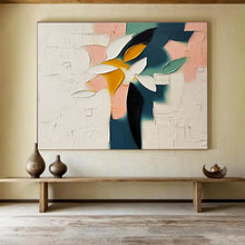 Load image into Gallery viewer, Colorful Abstract Floral Painting on Canvas - “Vibrant Blooms” DKH747