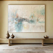 Load image into Gallery viewer, Soft Tones Abstract Painting for Serene Bedroom & Minimalist Boutique DKH290