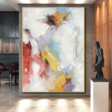 Load image into Gallery viewer, Large - Scale Colorful Abstract Splash Acrylic for Lively Living Room LargeART0294