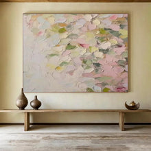 Load image into Gallery viewer, Pastel Petal Patchwork Large - scale acrylic painting DLZ177