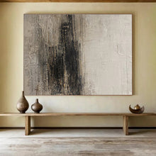 Load image into Gallery viewer, Subtle Textured Abstract Art for Neutral - Toned Bedroom & Quiet Reading Nook DKH086