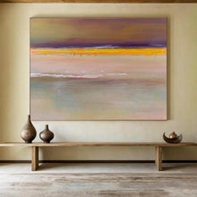Load image into Gallery viewer, Minimalist Abstract Horizon Painting On Canvas DKH373