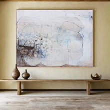 Load image into Gallery viewer, Monochrome Line - Drawn Abstract Art for Minimalist Studio & Calm Waiting Room DKH080