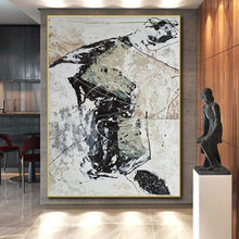 Load image into Gallery viewer, Big Abstract Acrylic Composition, Perfect for Balcony & Conservatory Decor LargeART0369