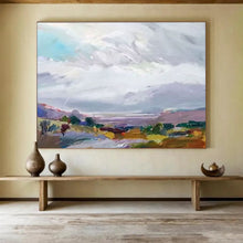 Load image into Gallery viewer, Colorful Abstract Landscape Painting On Canvas DKH442
