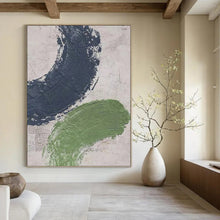 Load image into Gallery viewer, “Bold Emotion” - Contrasting Color Strokes, Perfect for Gallery Wall Impact, Abstract Painting on Canvas DKH1072