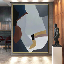 Load image into Gallery viewer, Big - Size Minimalist Abstract Acrylic Art, Great for Guest Room & Home Gym Styling LargeART0373