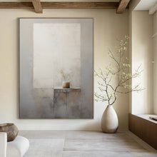 Load image into Gallery viewer, Neutral - Toned Minimalist Still Life Abstract, Ideal for Modern Minimalist Living Room & Calm Office Space LargeART1989