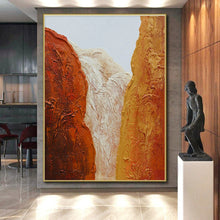 Load image into Gallery viewer, Textured Canyon Layers Acrylic Art - Ideal for Southwest - themed Living Room & Adventure - lover’s Office LargeART0648