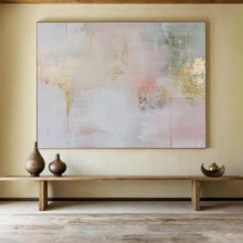 Load image into Gallery viewer, Soft - Toned Gold - Accent Abstract Canvas Painting DKH484
