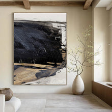 Load image into Gallery viewer, Midnight Abyss – Deep Black and Contrasting Neutrals DTP202