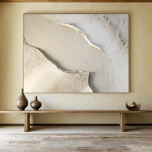 Load image into Gallery viewer, Textured Neutral Abstract - Sophisticated Living Room Art LargeART1512