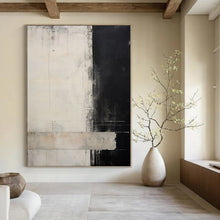 Load image into Gallery viewer, Grand Hand - painted Monochrome Textured Contrast Acrylic Art for Art - Centric Hallways LargeART0220