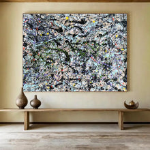 Load image into Gallery viewer, Multi - Color Splatter - Eclectic Living Room Art LargeART1590