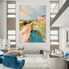 Load image into Gallery viewer, Vibrant Modern Abstract Painting, Perfect for Creative Office & Bold Living Room LargeART2148