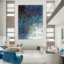 Load image into Gallery viewer, Splattered Color Symphony – Abstract Expressionist with Bold Palette DTP246