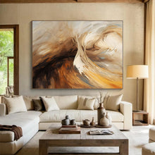 Load image into Gallery viewer, Figurative Abstract Acrylic for Bedroom & Yoga Studio LargeART0819