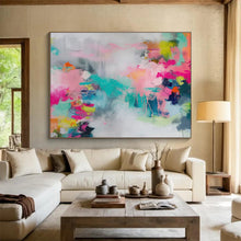 Load image into Gallery viewer, Bright and Airy Abstract Painting DKH475
