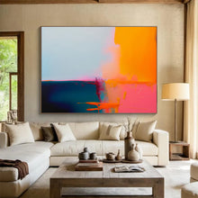 Load image into Gallery viewer, Neon - Colored Abstract Canvas Painting DKH491