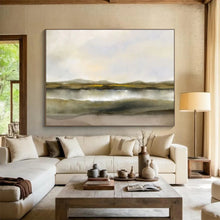 Load image into Gallery viewer, Soft - Toned Landscape Abstract Painting On Canvas DKH361