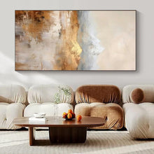 Load image into Gallery viewer, Abstract Mountain Landscape Canvas Painting, Perfect for Adventure - Themed Living Room & Zen - Inspired Den LargeART1219