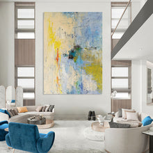 Load image into Gallery viewer, Bright - Hued Abstract Creation, Great for Creative Office & Cheerful Kitchen LargeART2275