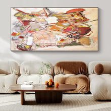 Load image into Gallery viewer, Colorful Abstract Collage 3 Canvas Painting, Great for Art - Centric Home & Creative Studio LargeART1171
