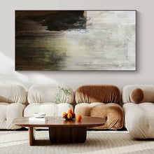 Load image into Gallery viewer, Earth - Toned Abstract Landscape Canvas Painting, Great for Rustic Living Room & Nature - Lover’s Office LargeART1151