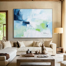 Load image into Gallery viewer, Soft - Toned Abstract Painting for Serene Bedroom & Delicate Boutique DKH308
