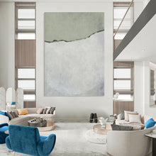 Load image into Gallery viewer, Split Tones in Gray – Minimalist Abstract with Textured Layers DTP241