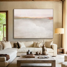 Load image into Gallery viewer, Minimalist Black, White, and Red Abstract Abstract acrylic painting DLZ120