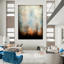 Load image into Gallery viewer, Muted Tones Abstract Art, Suited for Minimalist Bedroom & Calm Office LargeART2324