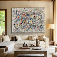 Load image into Gallery viewer, Colorful Splatter - Playful Kids’ Room Art LargeART1589