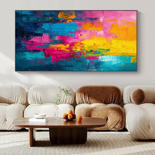 Load image into Gallery viewer, Vibrant Color - Burst Abstract Acrylic Art, Perfect for Living Room & Creative Studio LargeART1024