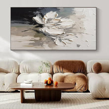 Load image into Gallery viewer, Textured Flower Abstract, Perfect for Romantic Bedroom & Feminine Dressing Room LargeART1342