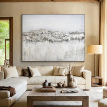 Load image into Gallery viewer, “Neutral Textured Landscape” - Minimalist Abstract Acrylic, Fits Art Studio and Modern Office DLZ260