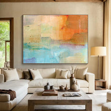 Load image into Gallery viewer, Soft Color - Blended Abstract Painting On Canvas DKH401