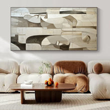 Load image into Gallery viewer, Cubist Face Abstract Painting, Perfect for Art - Lover’s Study & Modern Gallery Wall LargeART1388