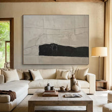 Load image into Gallery viewer, Substantial Geometric Line Abstract Acrylic for Contemporary Hallway LargeART0269