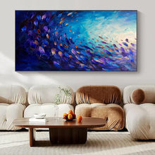Load image into Gallery viewer, Underwater Fish Symphony Acrylic Art, Ideal for Coastal Living Room & Relaxing Spa LargeART1064