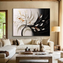 Load image into Gallery viewer, 3D Textured Floral Abstract Painting on Canvas - “Elegant Petals” DKH746