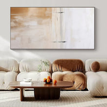 Load image into Gallery viewer, Two Figures Abstract Canvas Painting, Perfect for Romantic Bedroom & Intimate Living Room LargeART1313