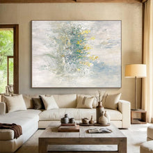 Load image into Gallery viewer, Large - Scale Yellow Flowers in Soft Tones Acrylic for Cozy Bedroom & Elegant Living Room LargeART0304