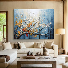 Load image into Gallery viewer, Blossom Tree Abstract Acrylic painting DLZ160