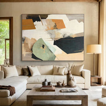 Load image into Gallery viewer, Custom Large Mixed Shape Abstract - Ideal for Contemporary Art Gallery & Creative Studio LargeART0747
