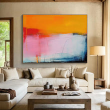 Load image into Gallery viewer, Sunset - Inspired Abstract Canvas Painting DKH499