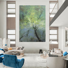 Load image into Gallery viewer, Misty Forest in Green – Abstract Landscape with Soft Textures DTP247