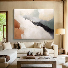 Load image into Gallery viewer, Subtle Toned Abstract - Calm Living Room Art LargeART1510